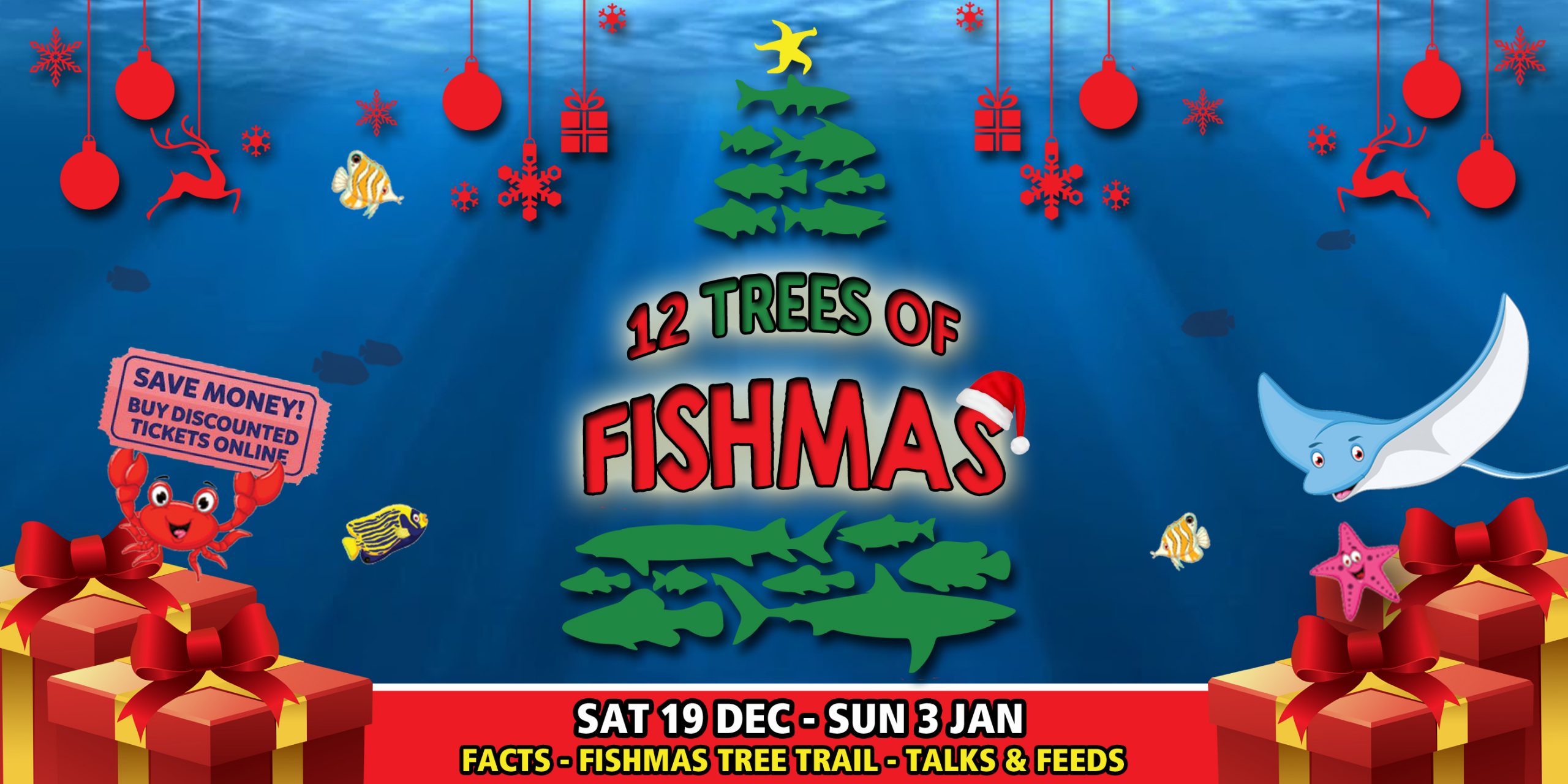 12 Trees of Fishmas Bluereef Portsmouth